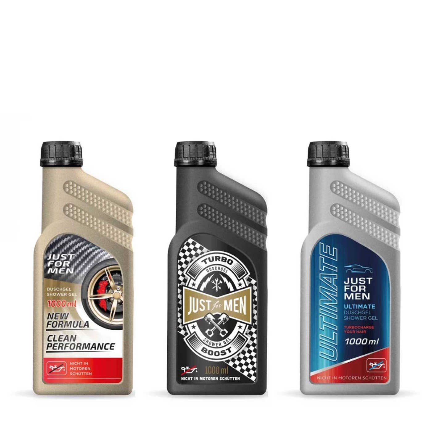 Gel de Ducha Original Bidón Gasolina Fragancia Masculina Dorado