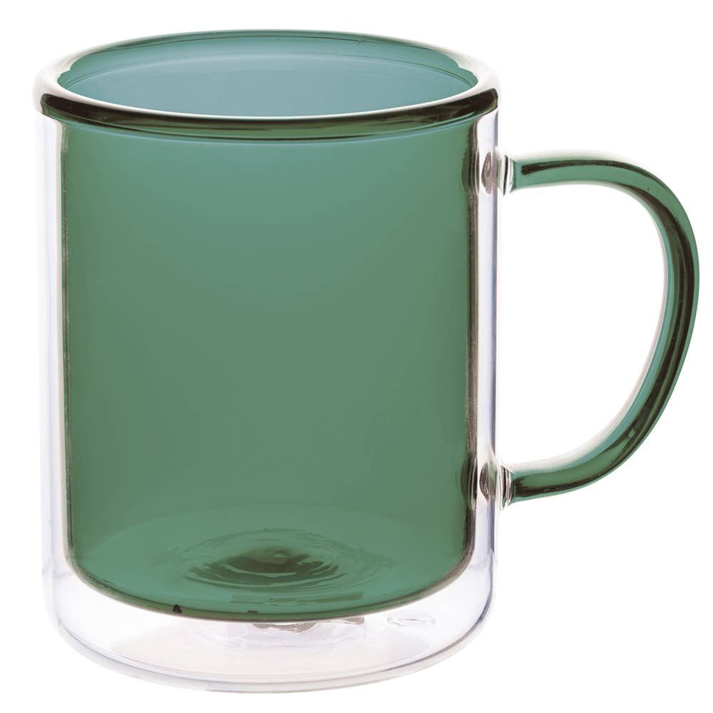 Taza Marrón con Doble Fondo