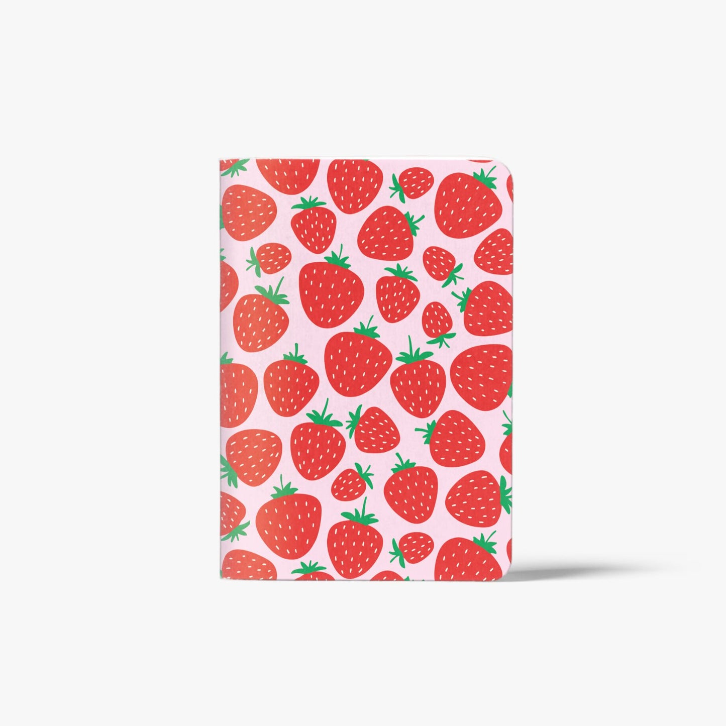 Cuaderno Libreta Estampado Fresas A6