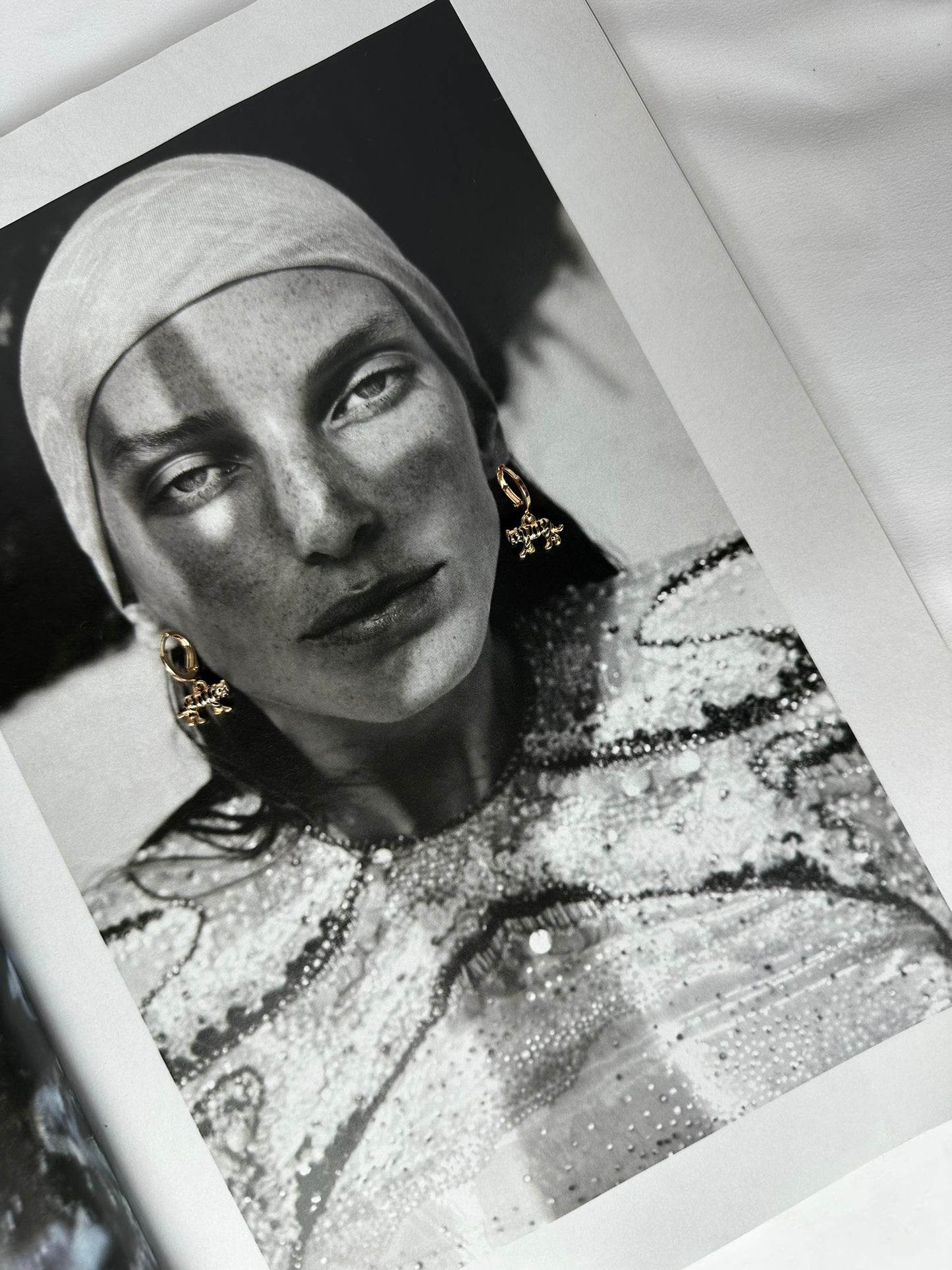 Mini Pendientes Tigre