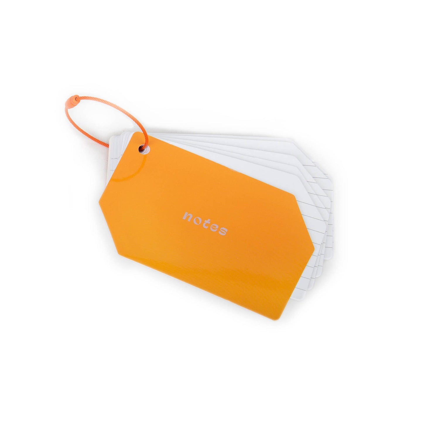 Mini Bloc Notas Anillas Naranja