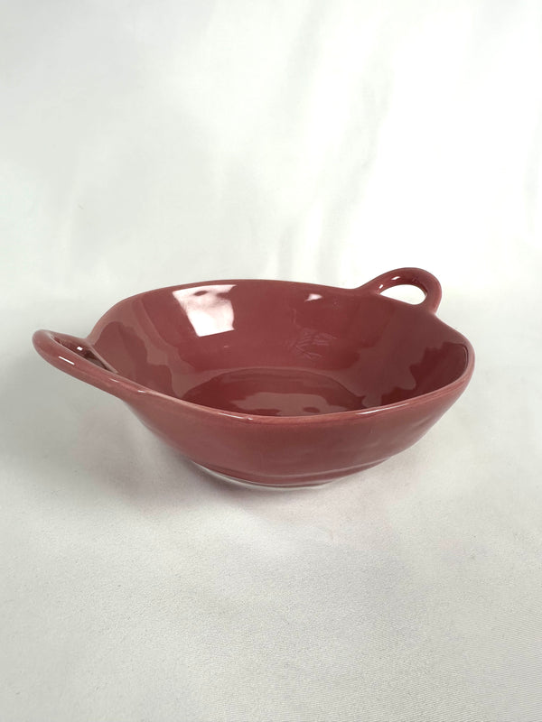Cazuela Pequeña Cerámica Irregular Rosa