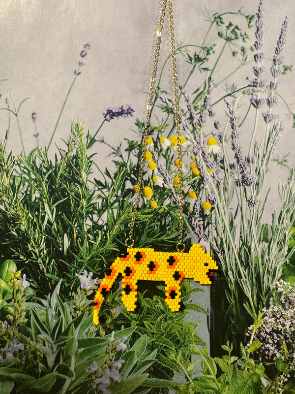 Collar Miyuki Leopardo