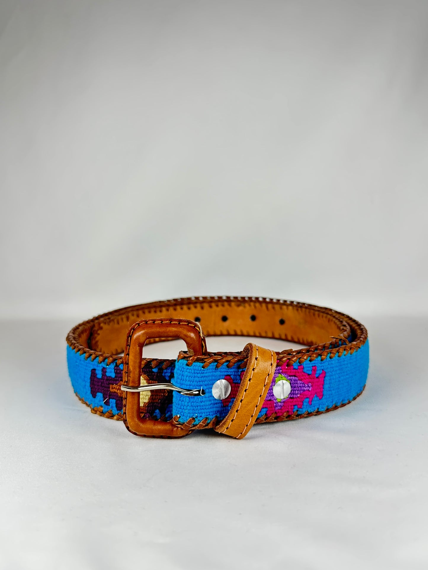 Cinturón Kilim Azul Intermedio 100cm