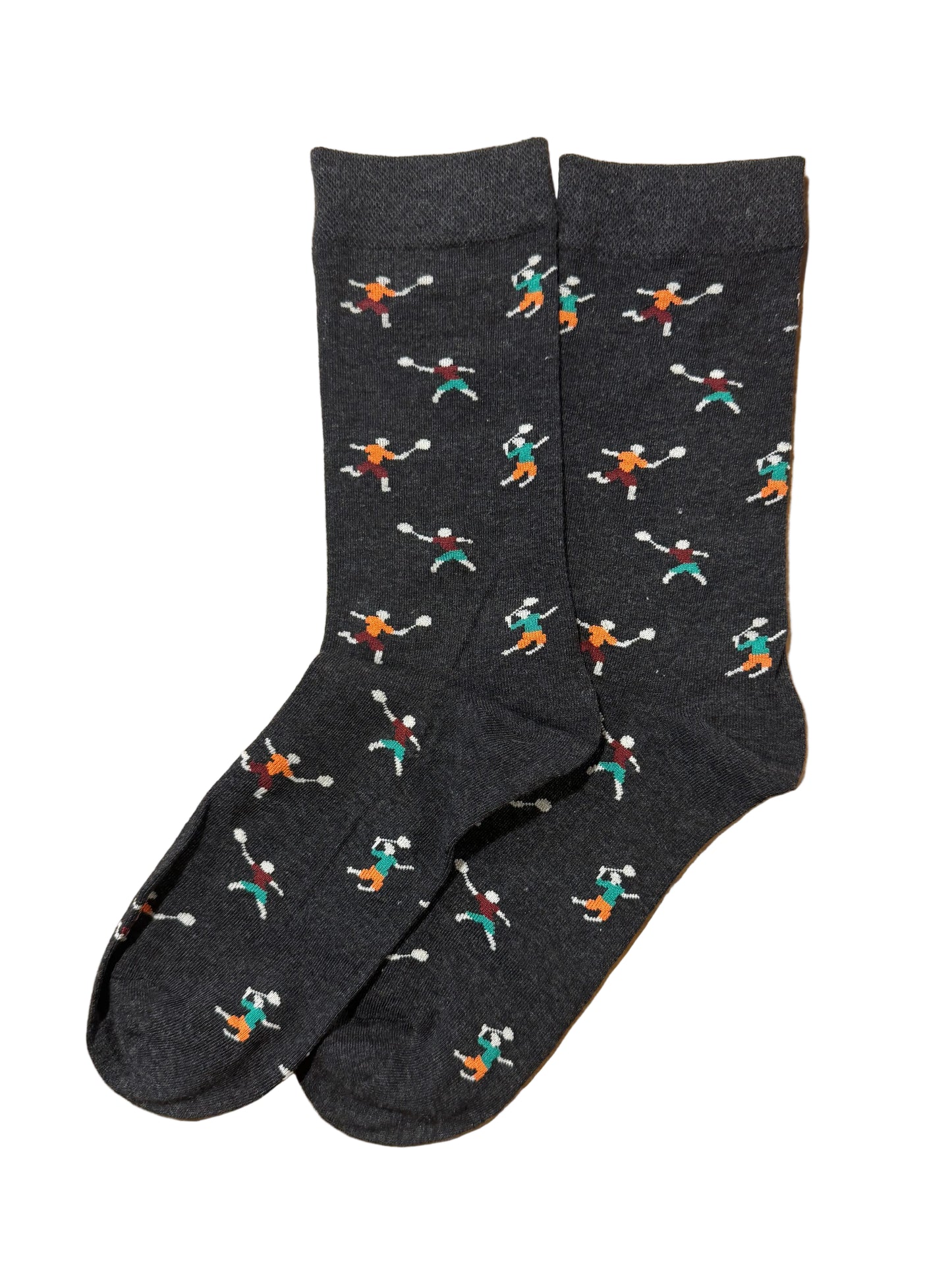 Calcetines Hombre Tenis Gris