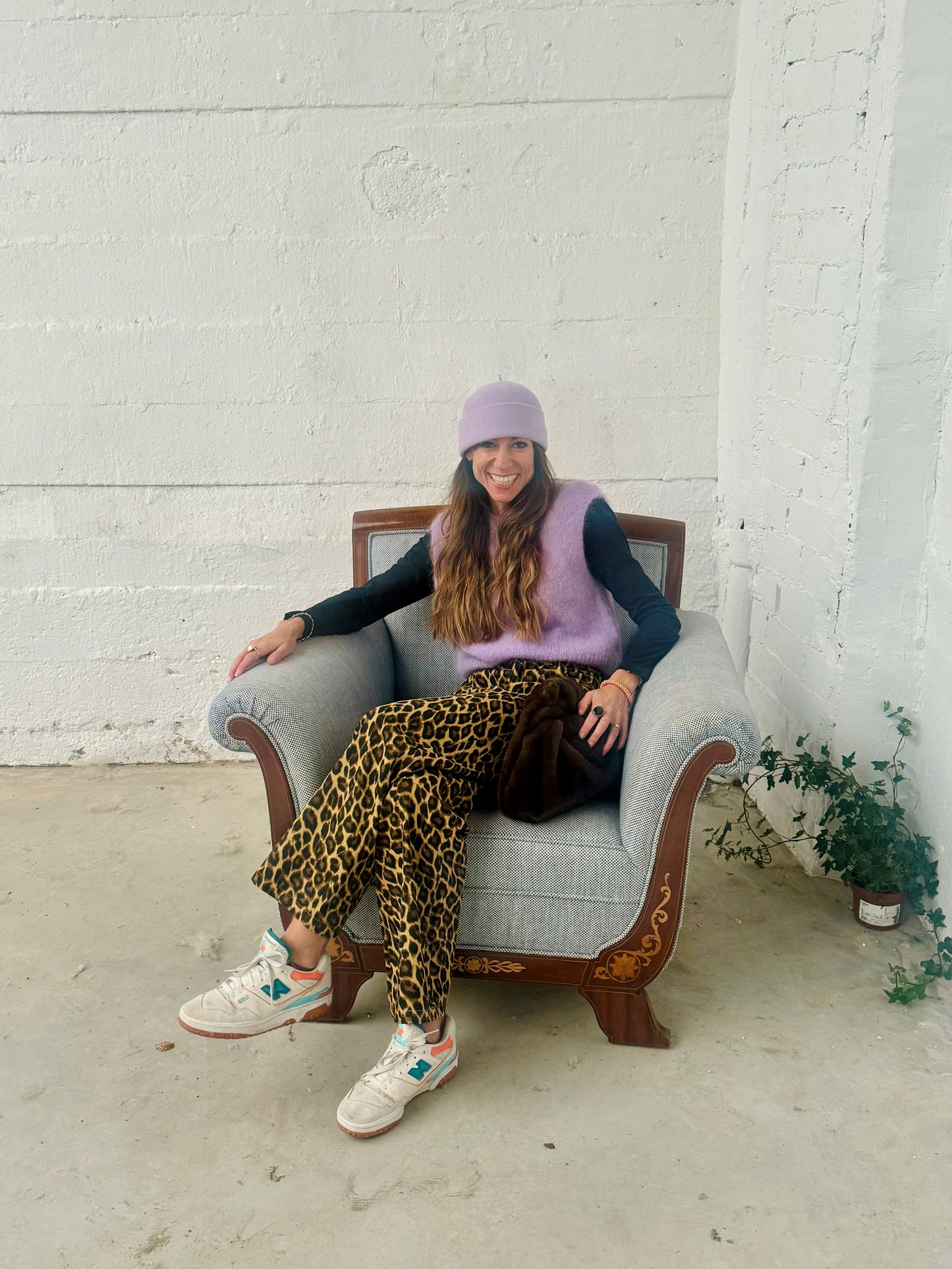 Chaleco Sin Botones Malva