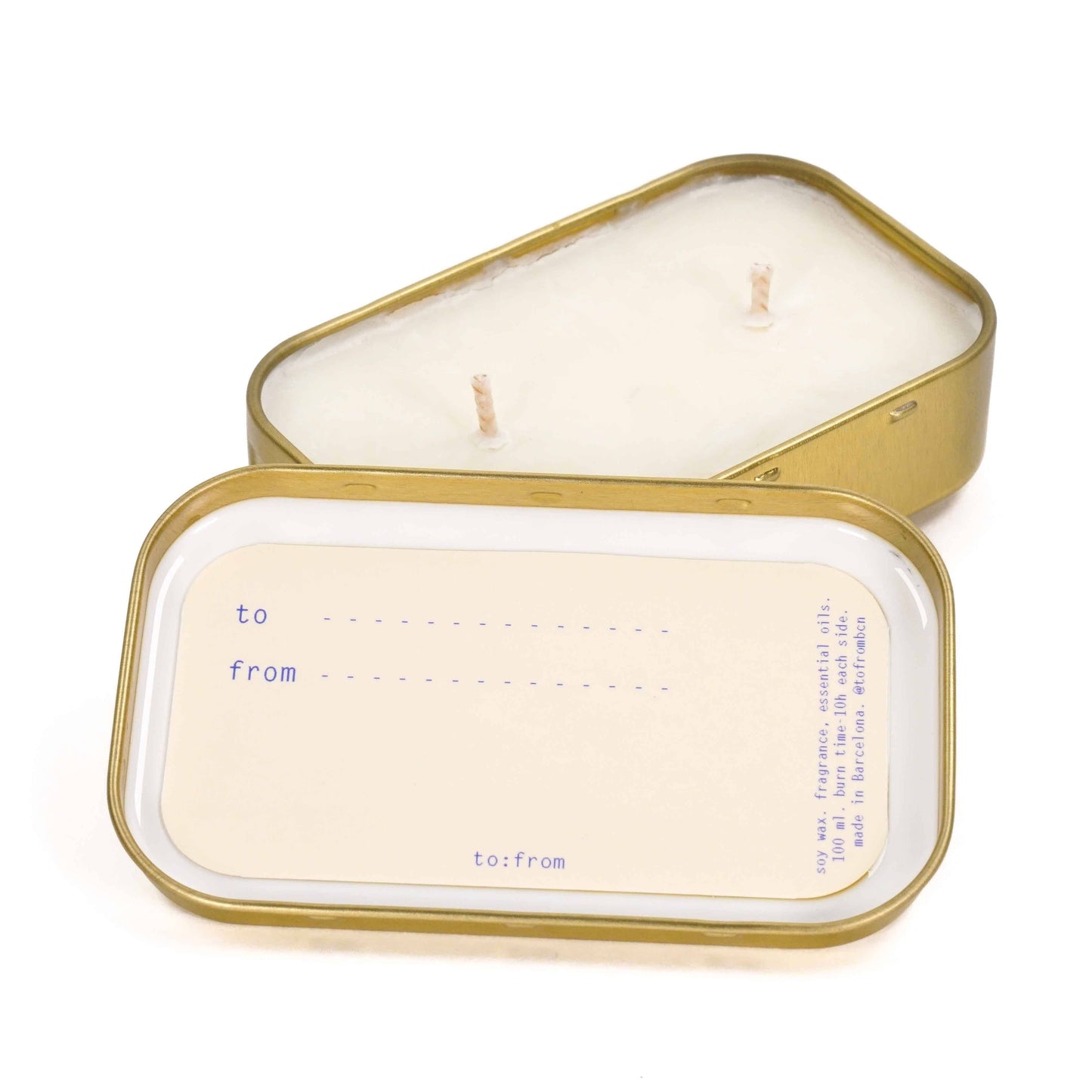 Vela ¡Feliz Cumple! para Cumpleaños en Lata