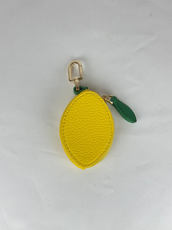Llavero Charm Limón Monedero