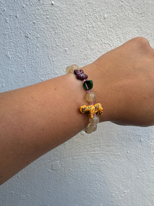 Pulsera Bolas Tigre