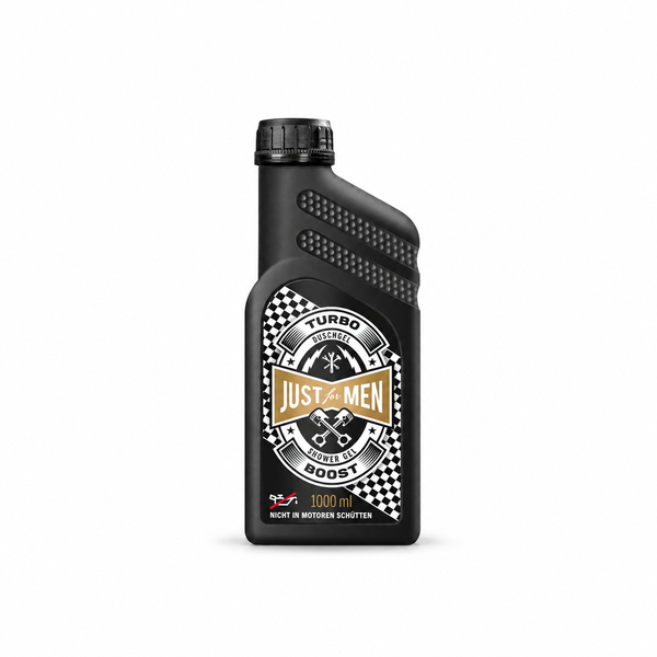 Gel de Ducha Original Bidón Gasolina Fragancia Masculina Negro