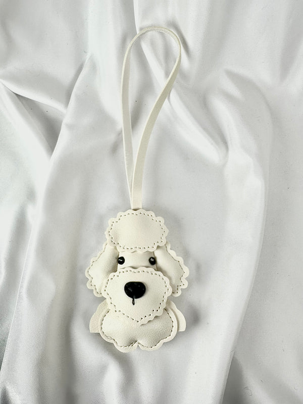 Llavero Charm Cocker Caniche Beige
