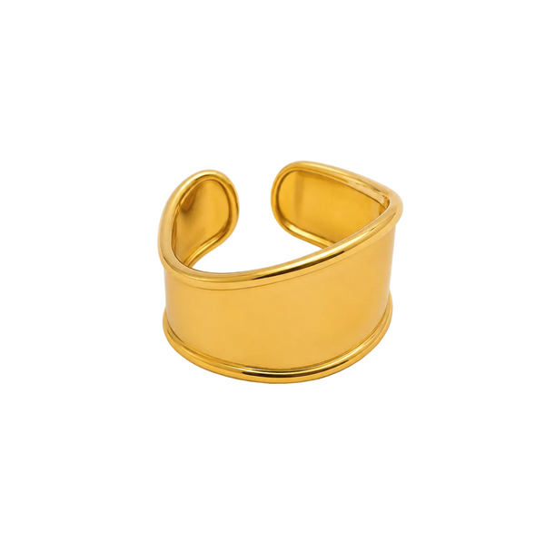 Anillo Ancho Efecto Servilletero