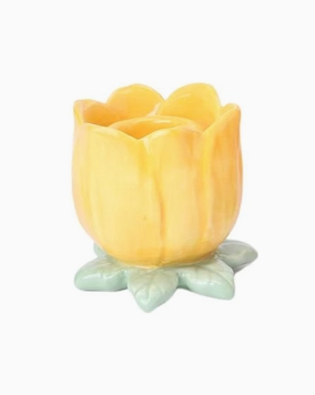 Portavelas Para Vela de Cena Amarillo
