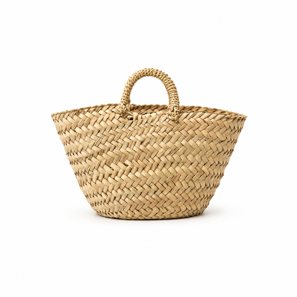 Medium Large Basket Bag