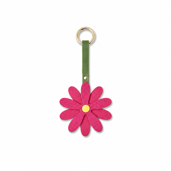 Llavero Charm Margarita Grande Fucsia