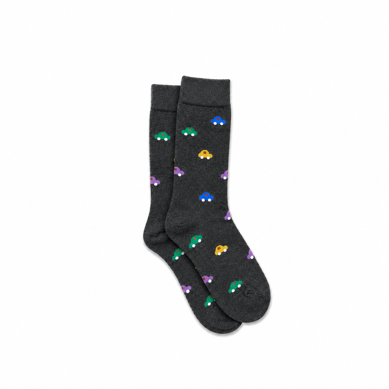 Calcetines Hombre Gris Coches