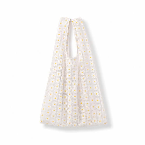Bolsa Organza Transparente Margaritas
