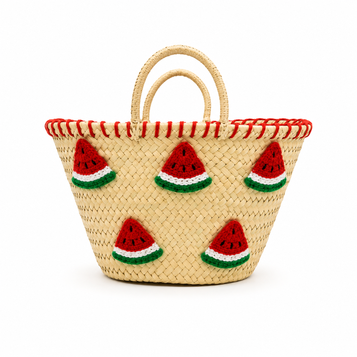 Bolso Capazo Sandías Bordadas