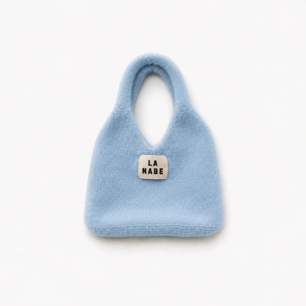 Bolso de Punto Lana Pequeño Triangular