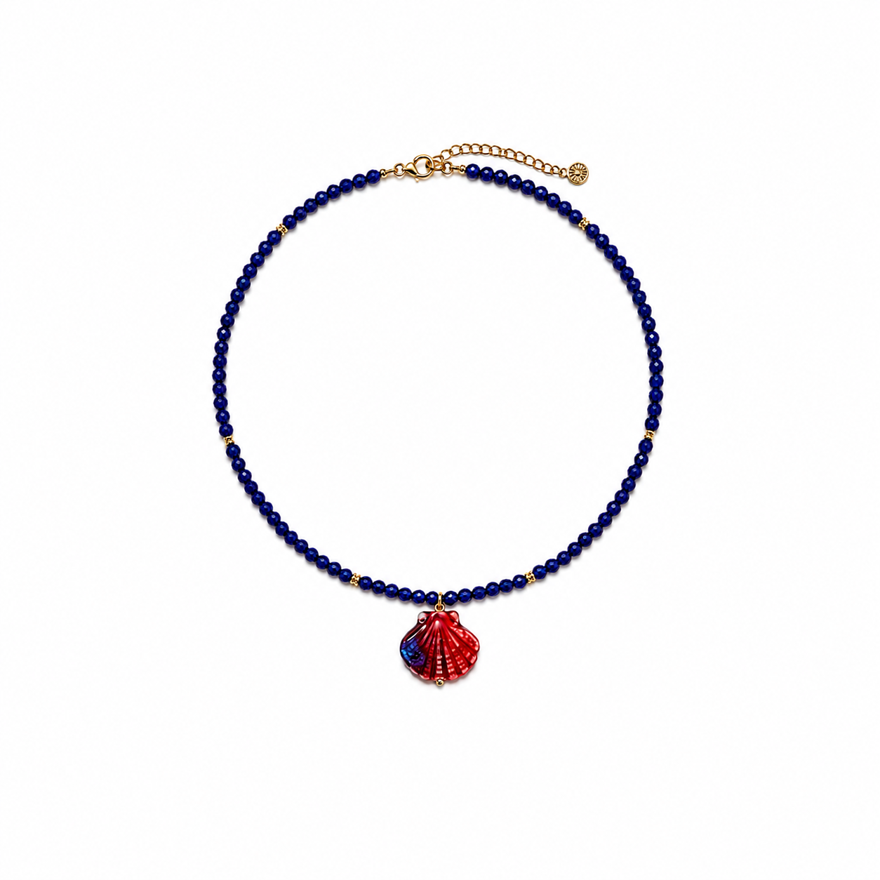 Collar Azul Marino Concha