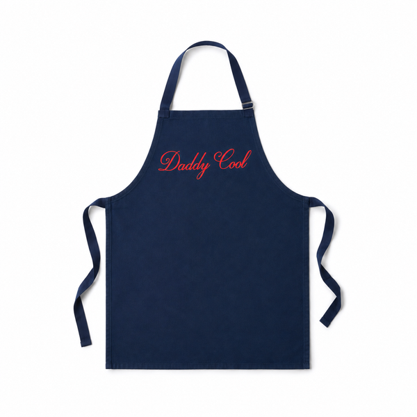 Delantal Azul Marino Daddy Cool