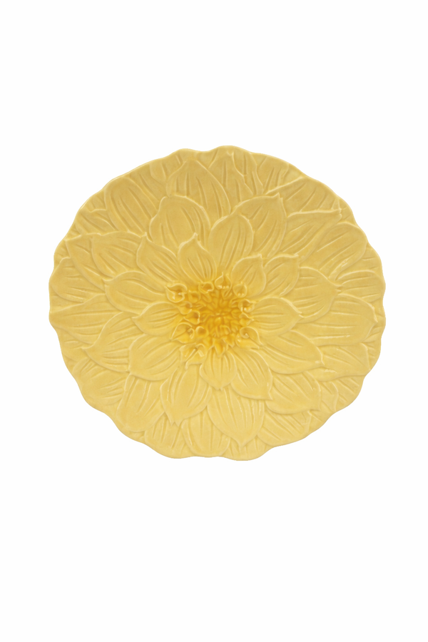 Plato Pequeño Flor Amarilla