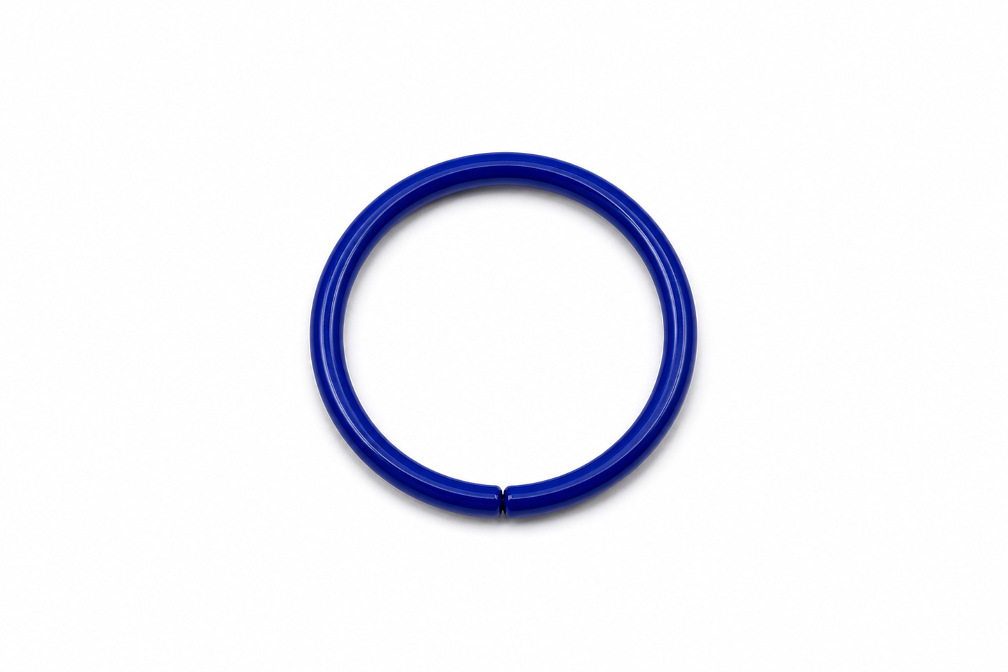 Anillo Esmalte Azul Oscuro