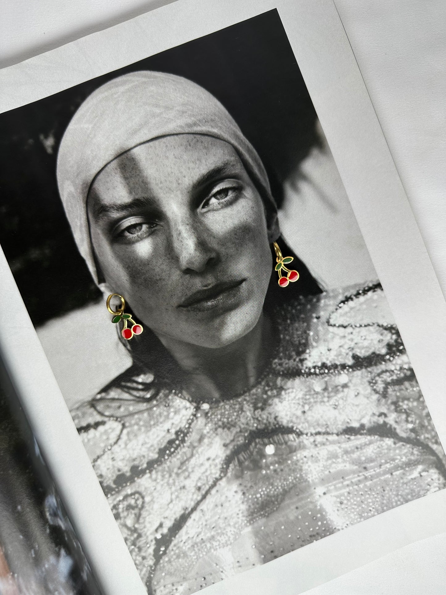 Mini Pendientes Cereza