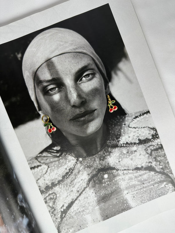 Mini Pendientes Cereza