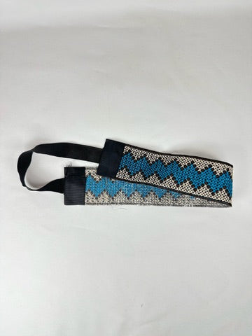 Diadema Bordada Turquesa