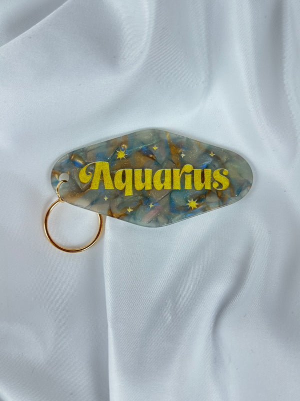 Llavero Zodiaco Horóscopo Acuario