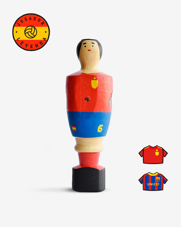 Jugador Muñeco Futbolín con Imán Selección Española España