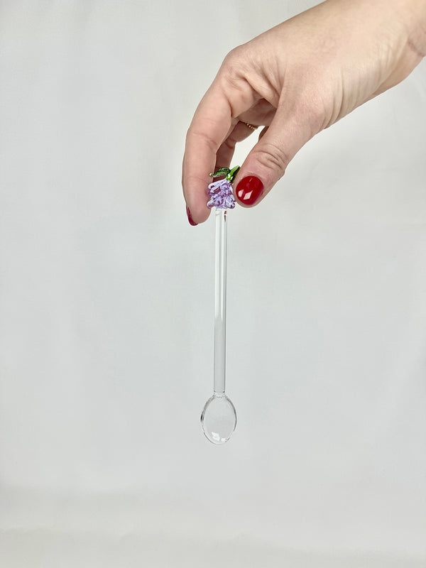 Cuchara Cristal Uva