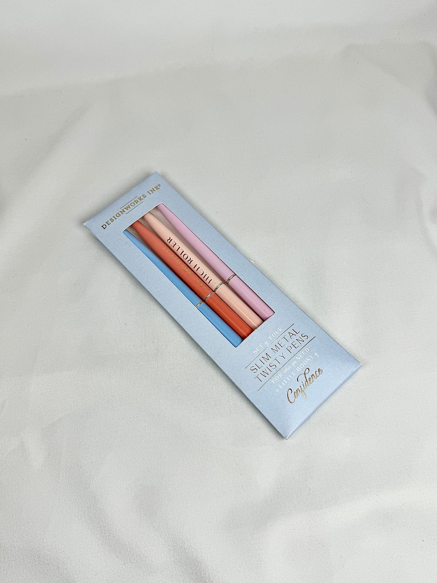 Pack 4 bolígrafos Azul