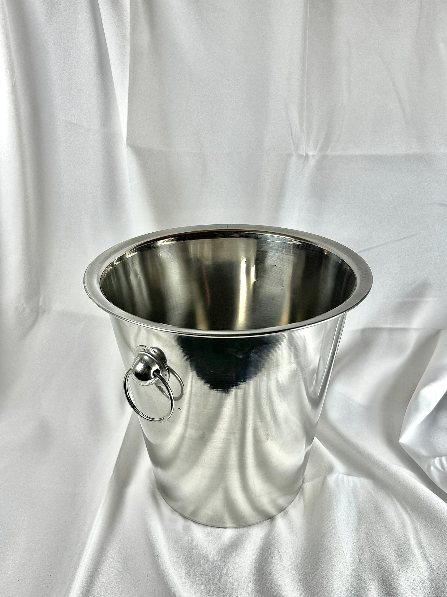 Champanera Cubo Metal Metalizada