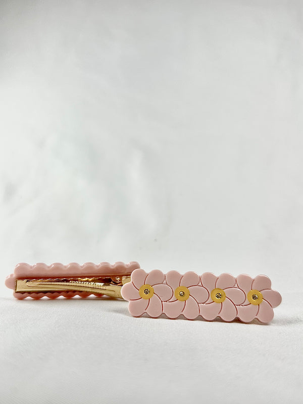 Unidad Horquilla Flor Rosa