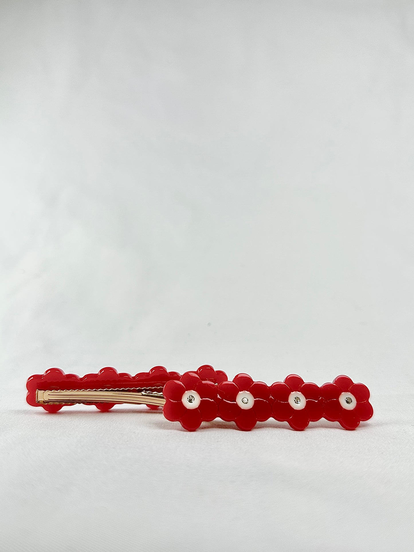 Unidad Horquilla Flor Roja