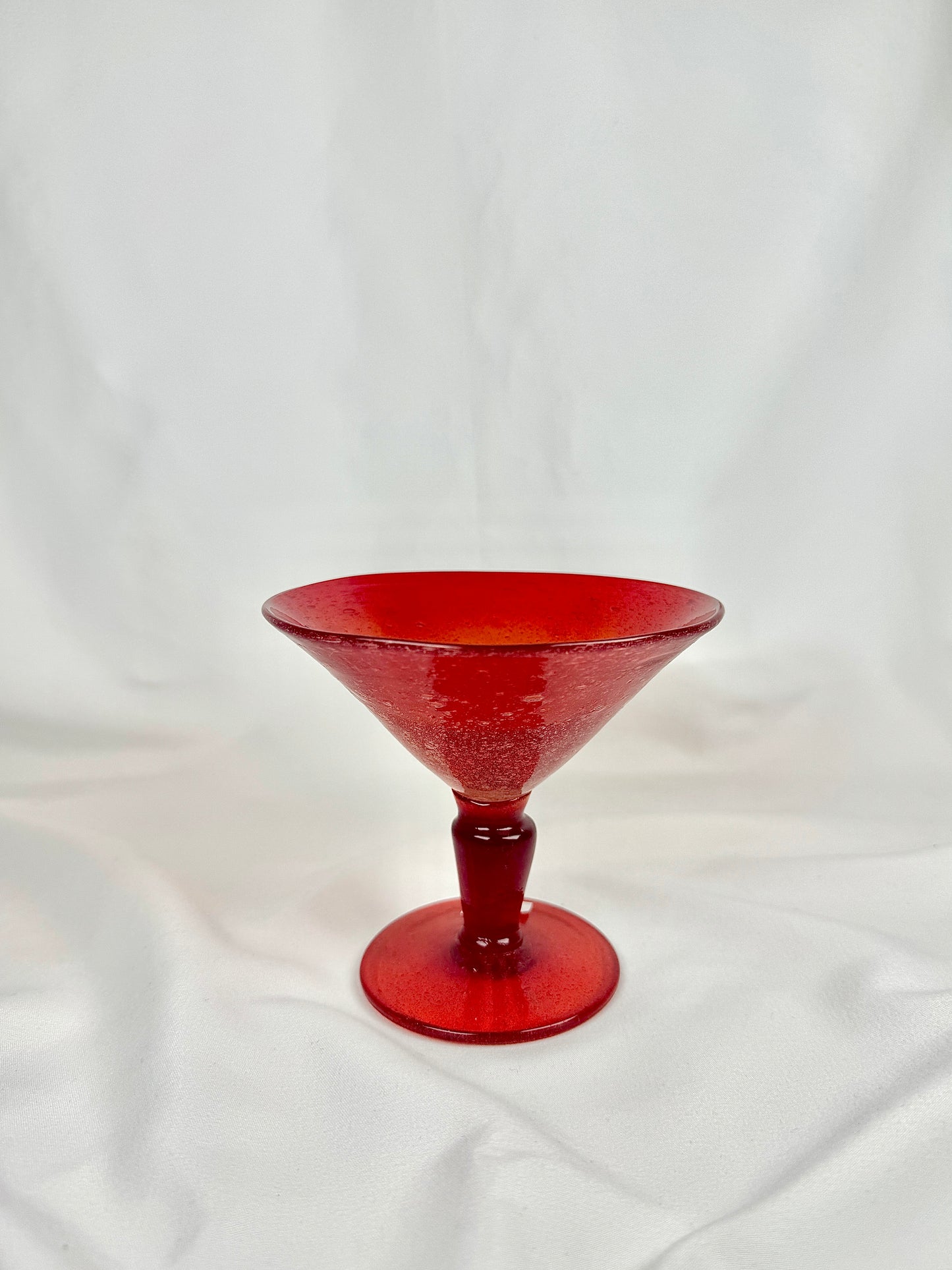 Copa Cristal Cóctel Roja