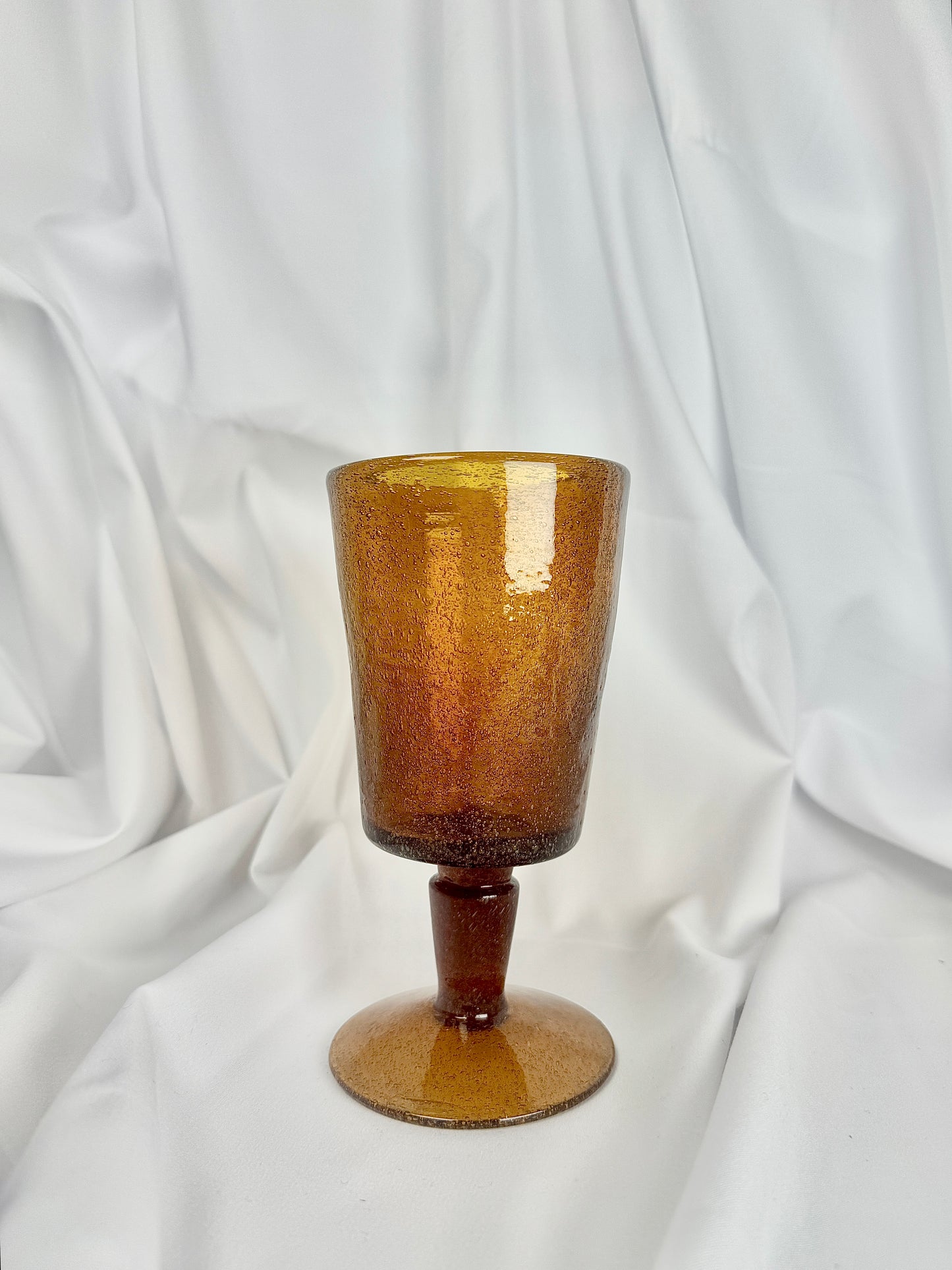 Copa Cristal Marrón Coca Cola