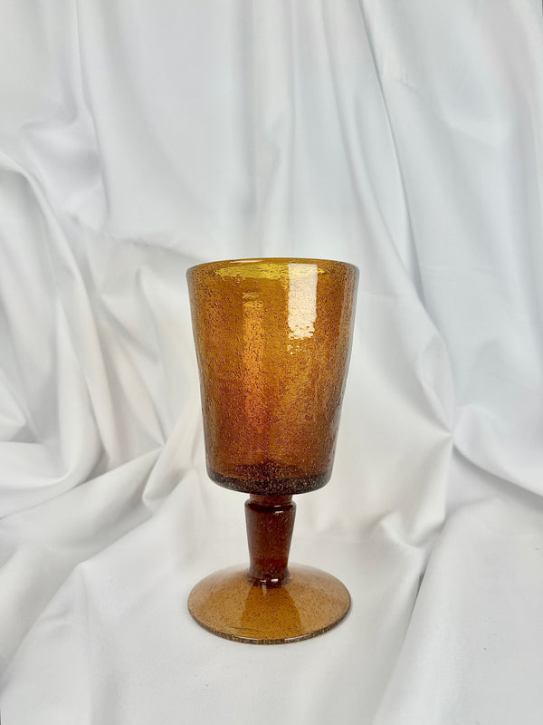 Copa Cristal Marrón Coca Cola