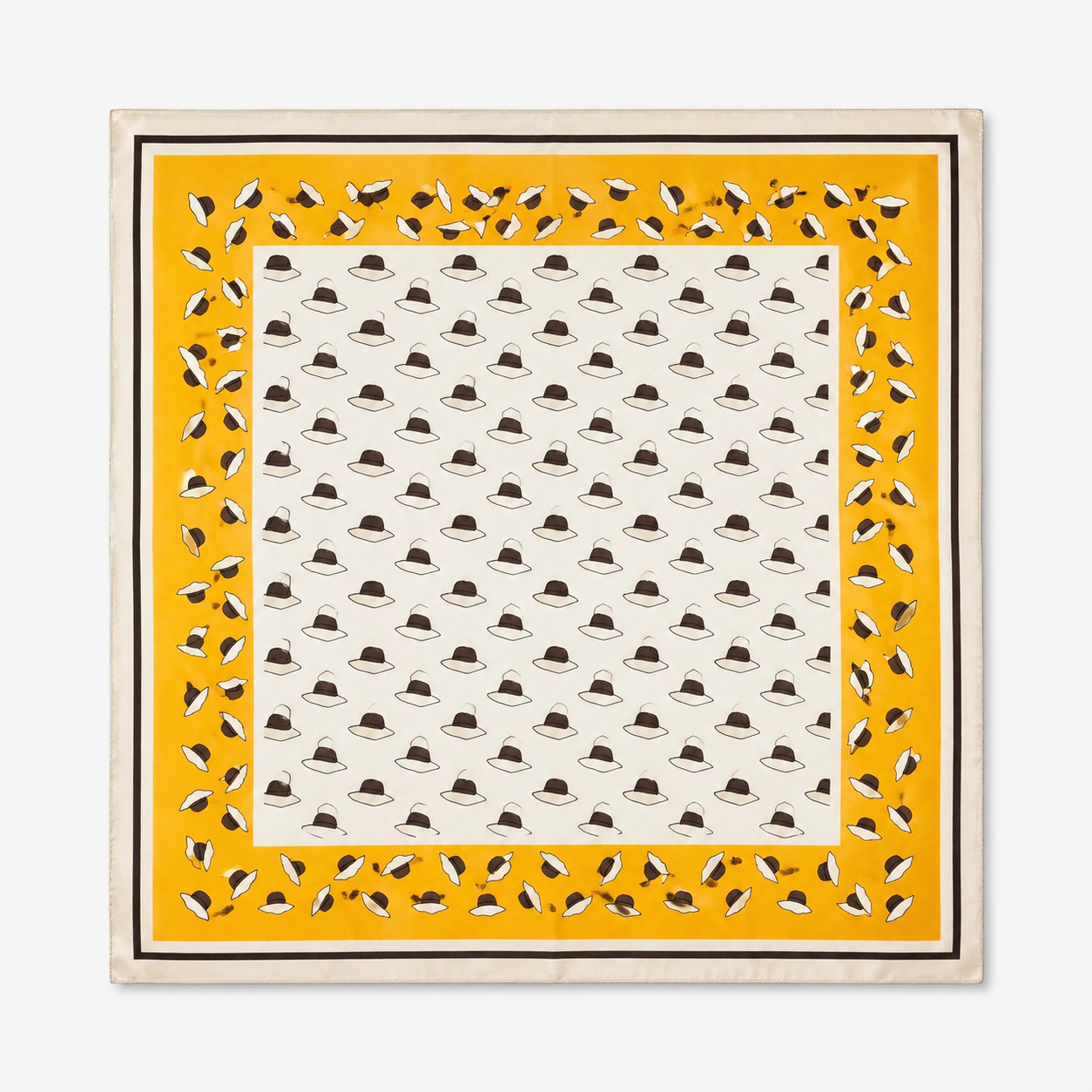 Pañuelo Sombreros Amarillo