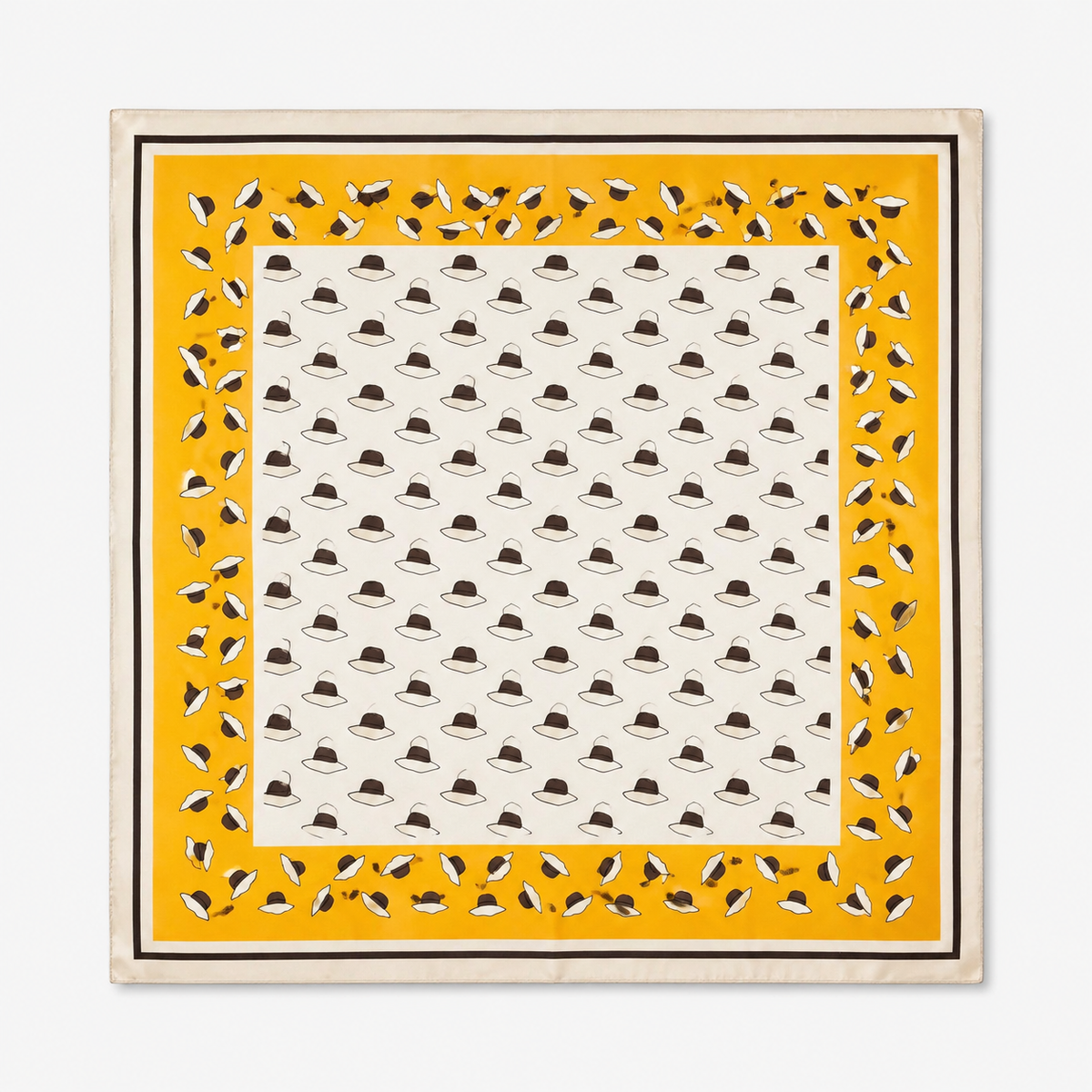 Pañuelo Sombreros Amarillo