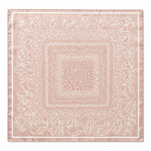 Pañuelo Imitación Bandana Rosa