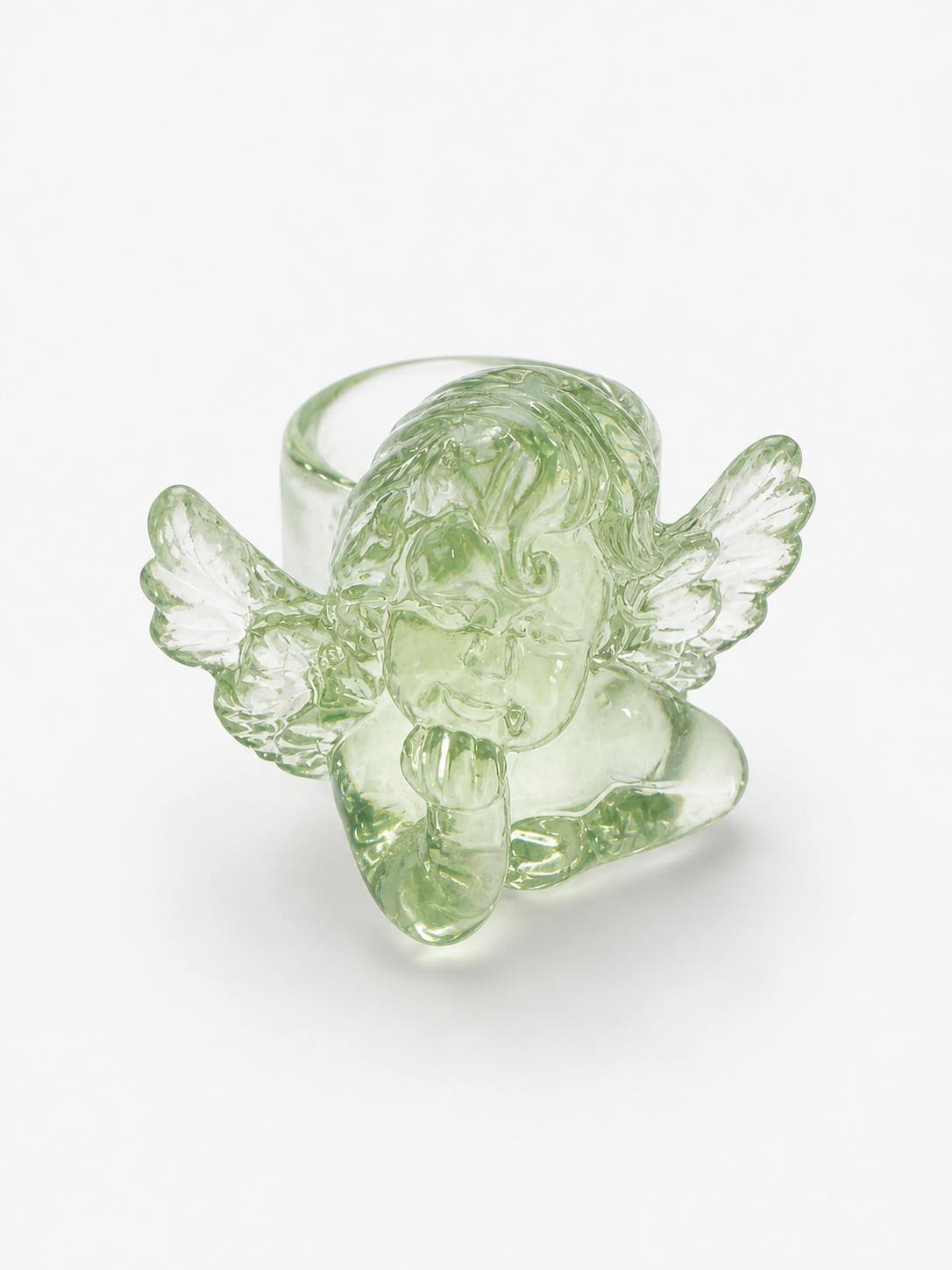 Anillo Ángel Angelito Verde