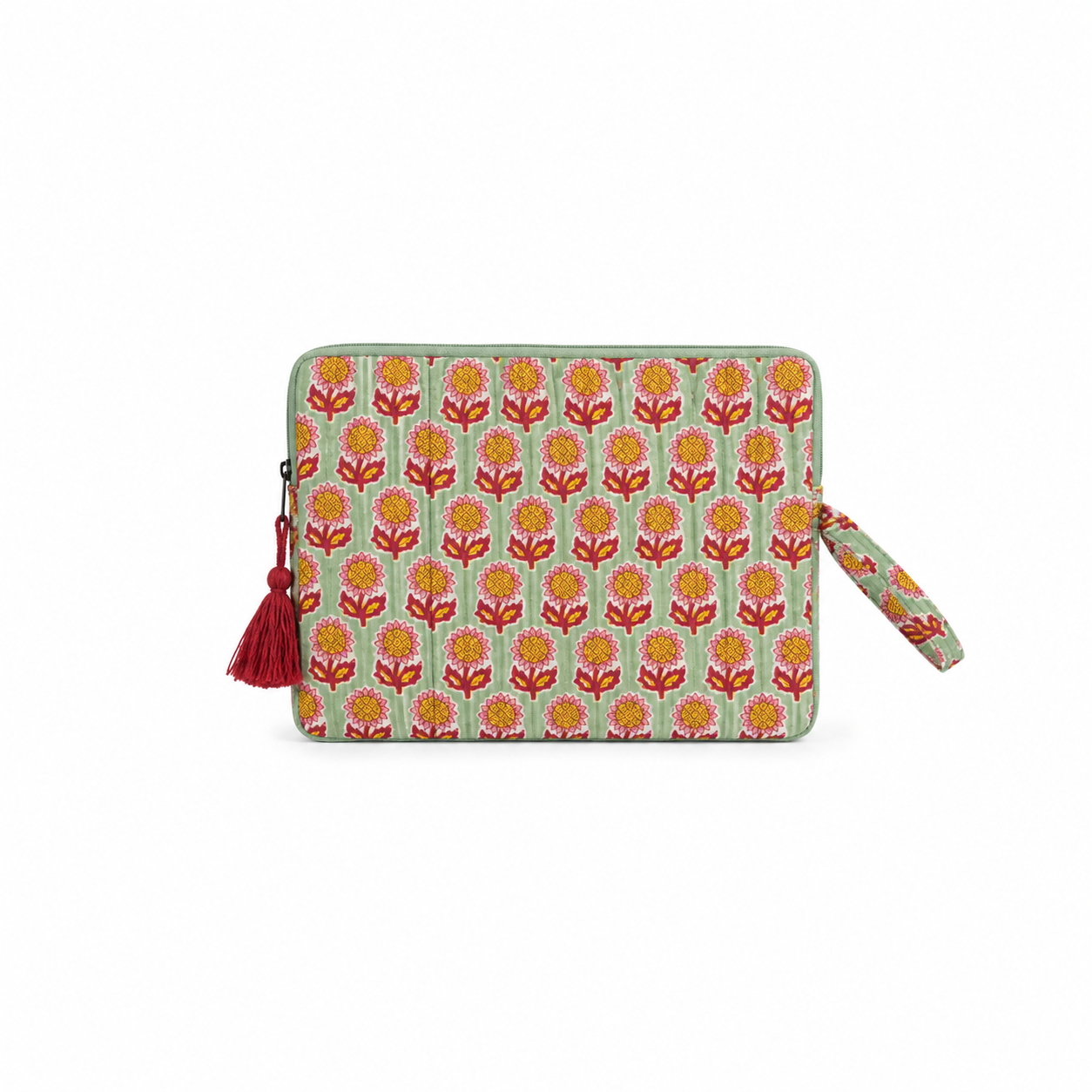 Funda Ordenador Estampado Indio Verde