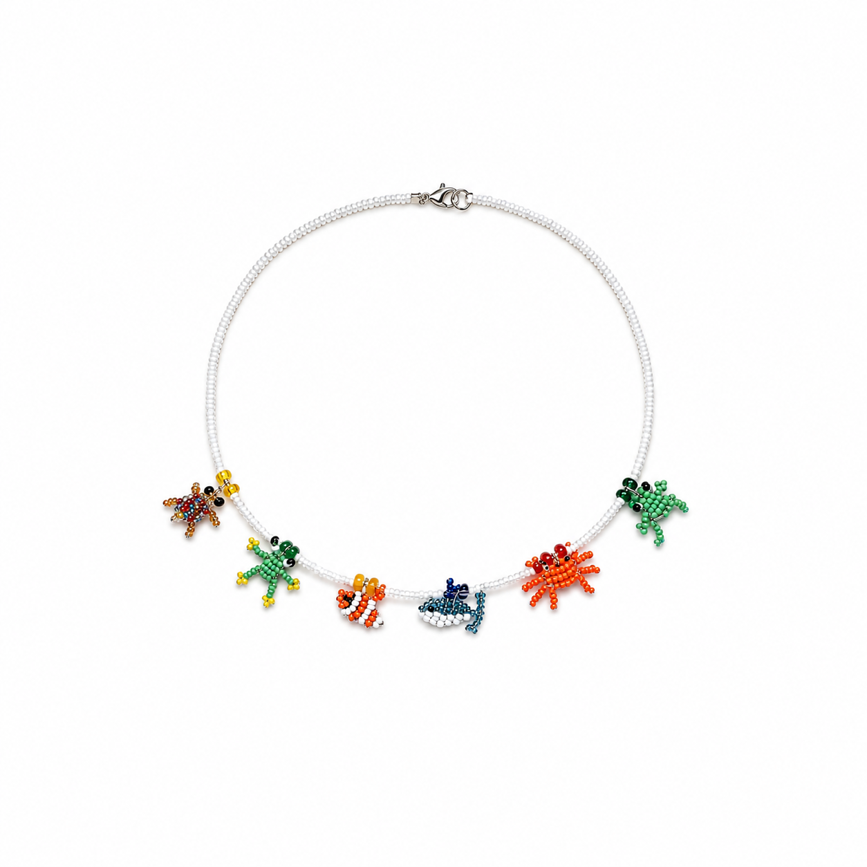 Collar Cuentas Animales