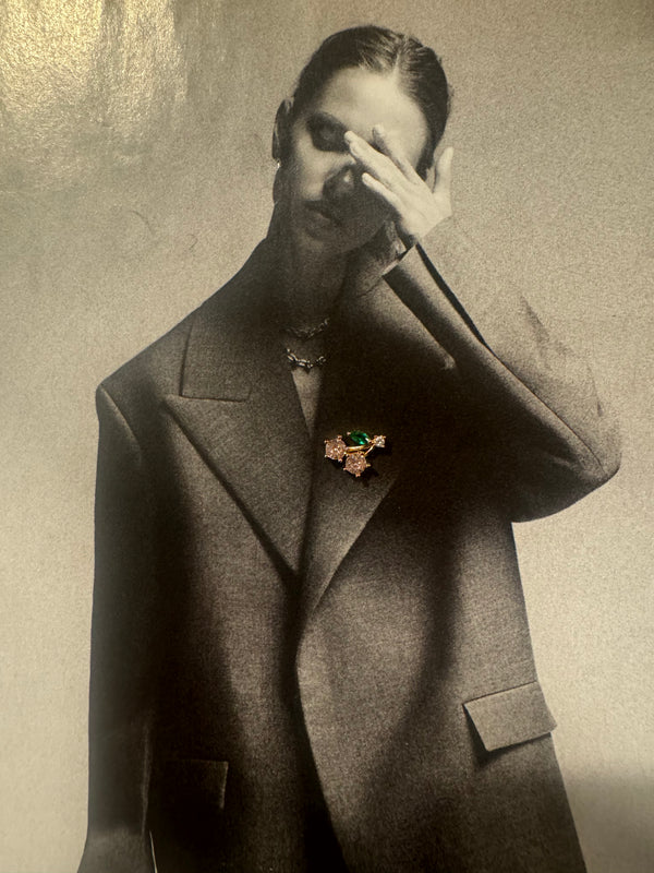 Mini Pendientes Cereza Brillantes