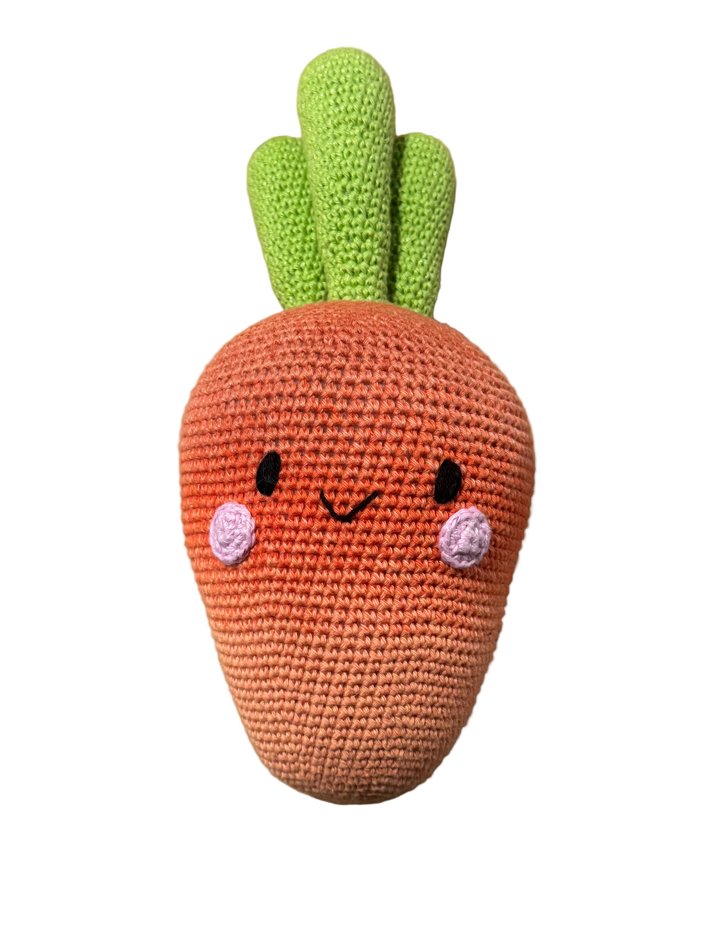 Peluche Crochet Zanahoria