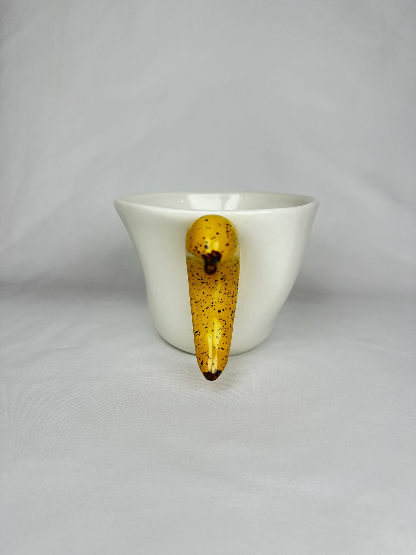 Taza Blanco con Asa Plátano