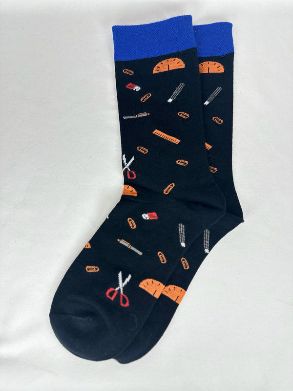 Calcetines Hombre Negro Colegio